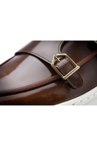 SUPERGLAMOUROUS Tangerine 7 Calf-Skin Leather Double-Monk Skate Sneaker (SPGM1359)-AmbrogioShoes