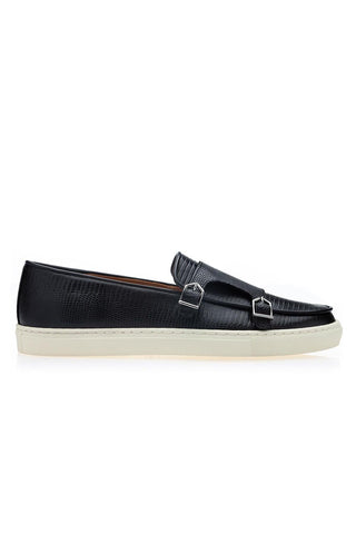 SUPERGLAMOUROUS Tangerine 7 Lizard Embossed Slip-On Sneaker (SPGM1339)-AmbrogioShoes