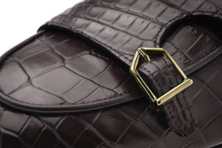 SUPERGLAMOUROUS Tangerine 7 Men's Shoes Exotic Crocodile Double Monk Mule (SPGM1350)-AmbrogioShoes