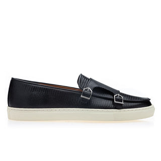 SUPERGLAMOUROUS Tangerine 7 Men's Shoes Lizard Print Slip-On Sneaker (SPGM1339)-AmbrogioShoes