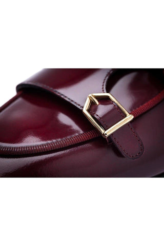 SUPERGLAMOUROUS Tangerine 7 Polished Leather Belgian Loafer-AmbrogioShoes