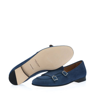 SUPERGLAMOUROUS Tangerine 7 Suede Double Monk-Strap