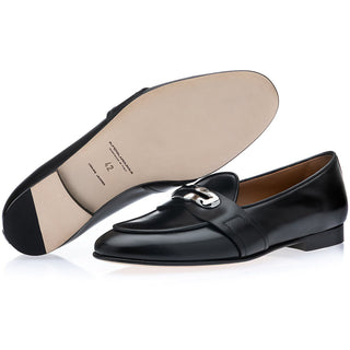 SUPERGLAMOUROUS Tangerine 9.2 Men's Shoes Nappa Leather Slip-On Belgian Loafer (SPGM1370)-AmbrogioShoes