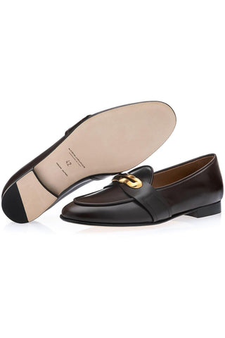 SUPERGLAMOUROUS Tangerine 9.2 Nappa Slip-On Belgian Loafer (SPGM1370)