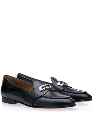 SUPERGLAMOUROUS Tangerine 9.2 Nappa Slip-On Belgian Loafer (SPGM1370)-Dellamoda