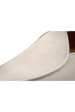 SUPERGLAMOUROUS Tangerine Suede Airwalk Sneaker-Dellamoda