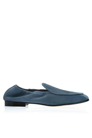 SUPERGLAMOUROUS Tangerine Unlined Suede Slip-On Loafer (SPGM1365)-AmbrogioShoes