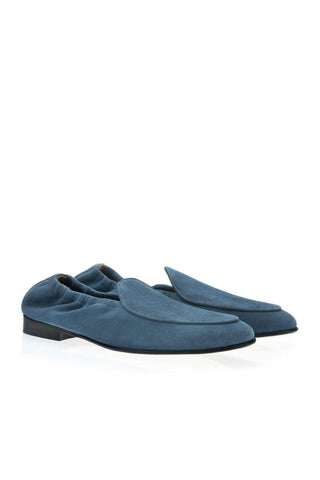 SUPERGLAMOUROUS Tangerine Unlined Suede Slip-On Loafer (SPGM1365)-AmbrogioShoes