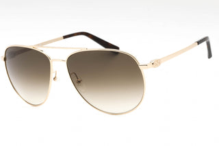 Salvatore Ferragamo SF157S Sunglasses Gold / Grey Gradient-AmbrogioShoes