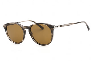 Salvatore Ferragamo SF911S Sunglasses STRIPED GREY/Brown-AmbrogioShoes