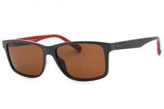 Salvatore Ferragamo SF938S Sunglasses DARK GREY/RED / Amber-AmbrogioShoes