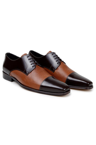 Studio Belvedere Alexander Deer & Leather Derby-Dellamoda