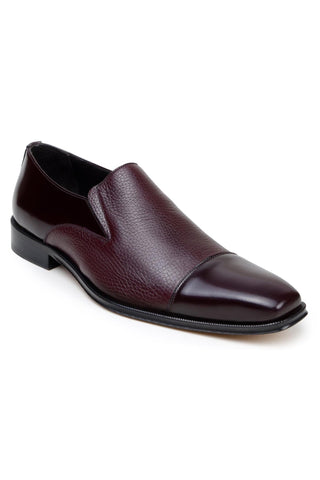 Studio Belvedere Andreo Deer & Leather Loafer-Dellamoda