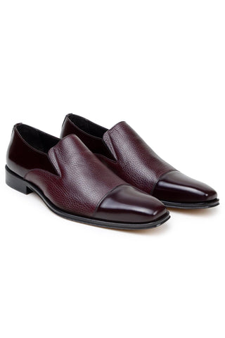 Studio Belvedere Andreo Deer & Leather Loafer-Dellamoda