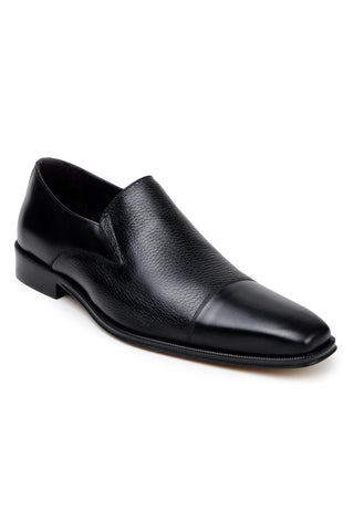 Studio Belvedere Andreo Deer & Leather Loafer-Dellamoda