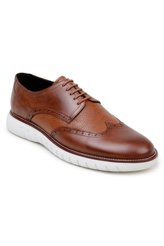 Studio Belvedere Enzo Deer-Skin / Calf-Skin Leather Casual Derby (SBV1000)-AmbrogioShoes