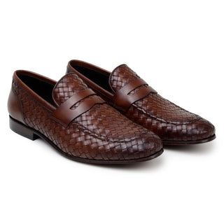 Studio Belvedere Luca Leather Penny Loafer-AmbrogioShoes