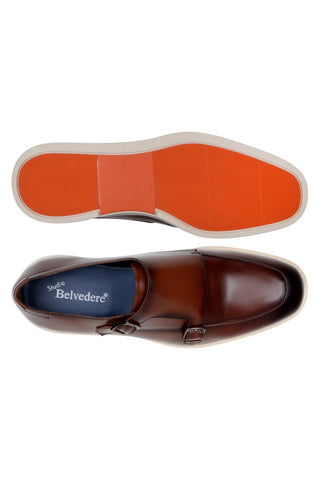 Studio Belvedere Marcio Nappa Leather Double Monk-Strap (SBV1008)-AmbrogioShoes