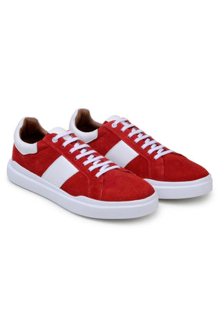 Studio Belvedere Olivier Suede Lace-Up Sneaker-AmbrogioShoes