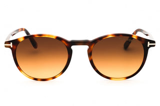 Tom Ford FT0539 acetate Round Unisex's Sunglasses-AmbrogioShoes