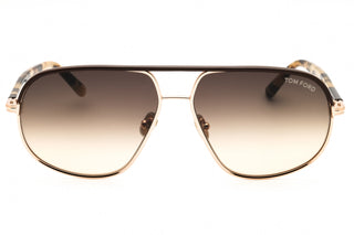 Tom Ford FT1019 Metal Oval Men's Sunglasses-AmbrogioShoes