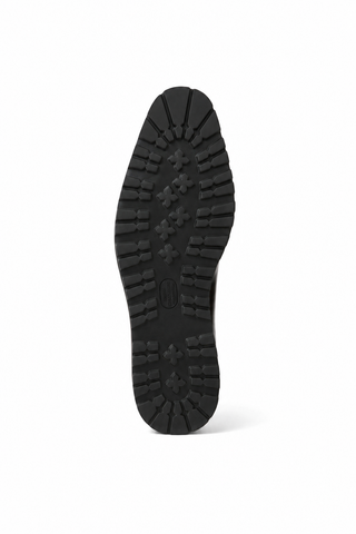 Valentino Dante Leather "V" logo Derby-Dellamoda