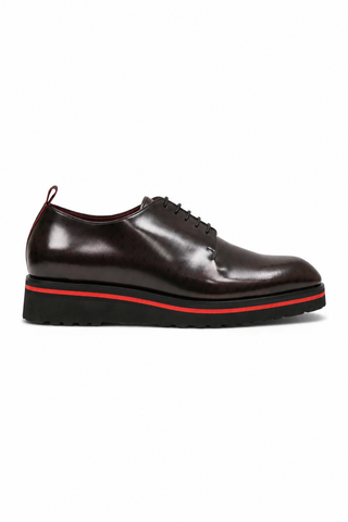 Valentino Dante Leather "V" logo Derby