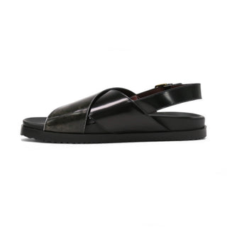 Valentino Sand V2 Polished Calf-Skin Leather Sandals (VAL1007)-AmbrogioShoes