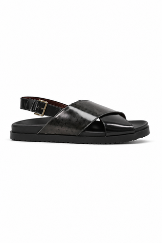 Valentino Sand V2 Polished Leather Sandals (VAL1007)