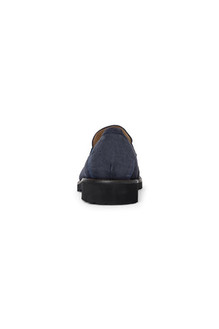 Zeri Suede Penny Loafer-Dellamoda