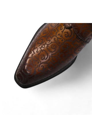 Ambrogio Calf-Skin Leather Single Monk Strap (AMZ1018)-AmbrogioShoes