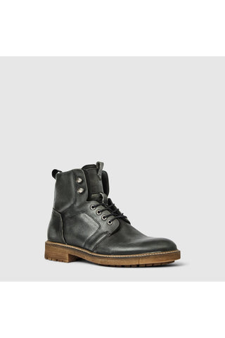 Rovello Leather Boot-Dellamoda