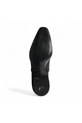 Cesare Paciotti Luxury Italian Magic Baby Black Leather Oxfords (CPM2320)-AmbrogioShoes