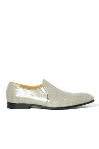 Cesare Paciotti Luxury Italian Magic Baby Fumo Leather Loafers (CPM2322)-AmbrogioShoes