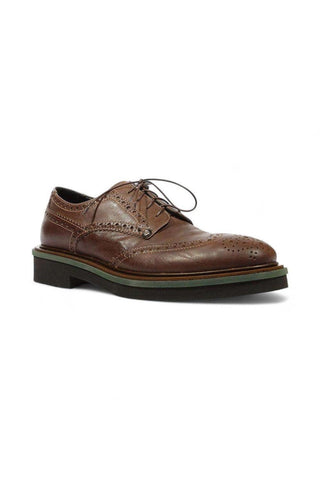 Cesare Paciotti Luxury Italian Men's 308 Madison China T Moro Brown Oxfords (CPM5307)-AmbrogioShoes
