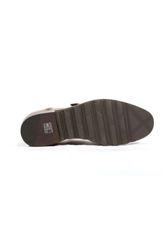 Cesare Paciotti Luxury Italian Men's Buckhold Loafers Camel/Brown Two Tone Tamponato Cuoio Designer Shoes (CPM5478)-AmbrogioShoes