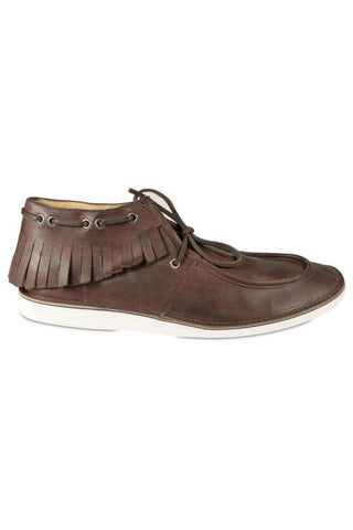 Cesare Paciotti Luxury Italian Men's Designer Dark Brown Boots 30370 (CPM1022)-AmbrogioShoes