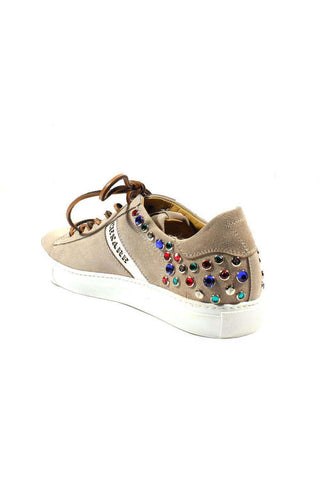 Cesare Paciotti Luxury Italian Men's Designer Shoes Cam Sasson Calf Bianco Leather Sneakers (CPM2431)-AmbrogioShoes