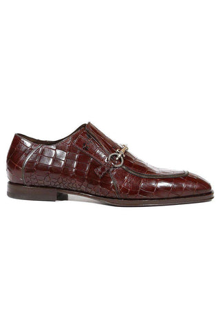 Cesare Paciotti Luxury Italian Men's Designer Shoes Cocco Lux T Moro Brown Loafers (CPM5003)-AmbrogioShoes