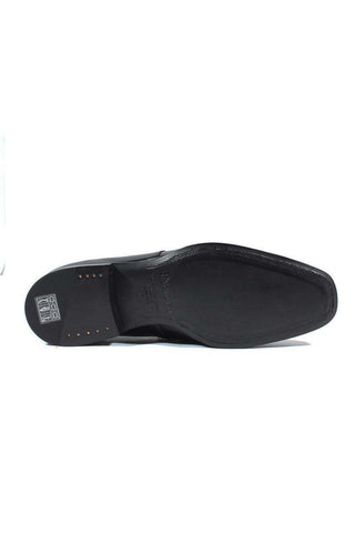 Cesare Paciotti Luxury Italian Men's Designer Shoes Magic Baby Black Leather Loafers (CPM2613)-AmbrogioShoes