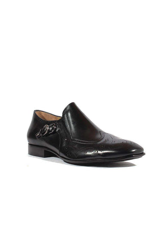 Cesare Paciotti Luxury Italian Men's Designer Shoes Magic Baby Black Leather Loafers (CPM2664)-AmbrogioShoes
