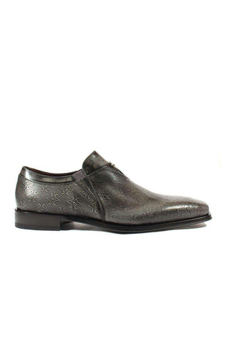Cesare Paciotti Luxury Italian Men's Designer Shoes Magic Old Antracite Leather Loafers (CPM2585)-AmbrogioShoes