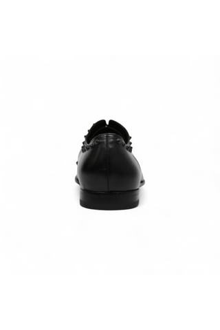 Cesare Paciotti Luxury Italian Men's Designer Shoes Old Paint Black Oxfords (CPM2500)-AmbrogioShoes