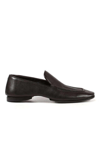 Cesare Paciotti Luxury Italian Men's Designer Shoes Spring Black Leather Loafers (CPM3132)-AmbrogioShoes