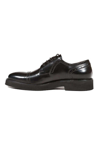Cesare Paciotti Luxury Italian Men's Italian Designer Shoes Magic Baby Black Oxfords (CPM5021)-AmbrogioShoes