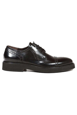 Cesare Paciotti Luxury Italian Men's Italian Designer Shoes Magic Baby Black Oxfords (CPM5021)-AmbrogioShoes