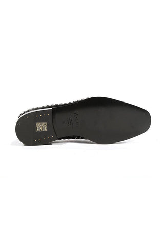 Cesare Paciotti Luxury Italian Men's Loafers Baby Lux Black J Designer Shoes (CPM5445)-AmbrogioShoes