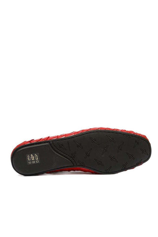 Cesare Paciotti Luxury Italian Men's Nappa Soft Red Moccassins (CPM5329)-AmbrogioShoes