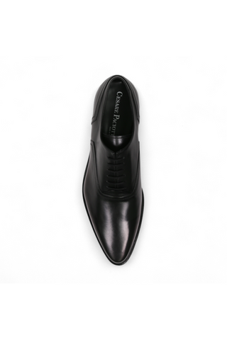 Cesare Paciotti Luxury Italian Men's Oxfords Baby Lux Black P Designer Shoes (CPM5416)-AmbrogioShoes