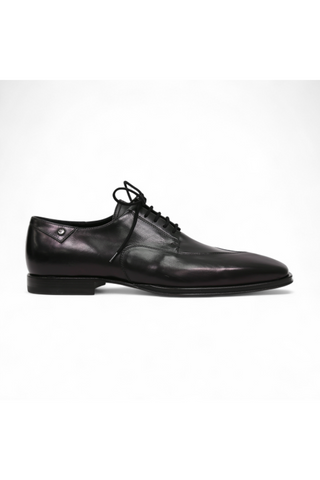 Cesare Paciotti Luxury Italian Men's Shine Black Oxfords (CPM5148)-AmbrogioShoes